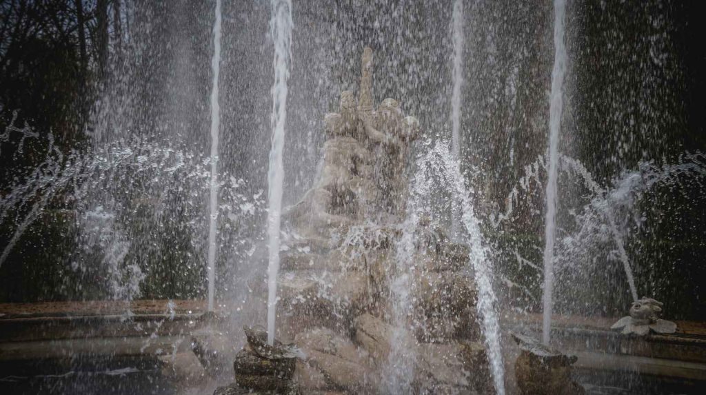 הקמת מזרקות נוי